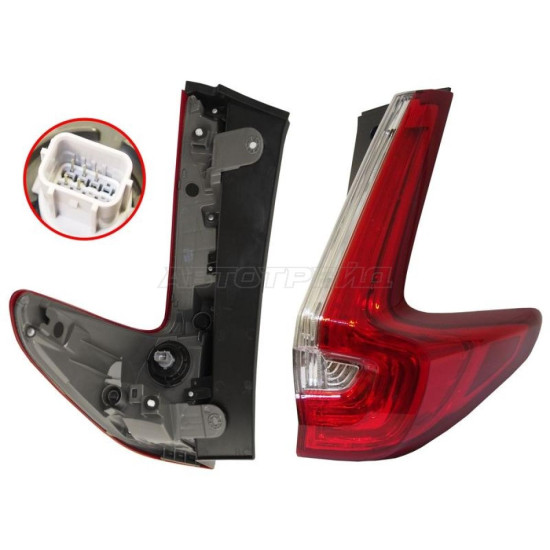 Фонарь задний HONDA CR-V 17- прав LED TYC
