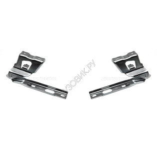 Петли капота Ауди А4 Audi A4 B8 (2007-2011) комплект 2 штуки левая и правая SAT высокое качество
