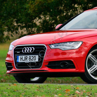 Передний бампер в цвет кузова Audi A6 C7 (2011-) Передний бампер в цвет кузова Audi A6 C7 (2011-)