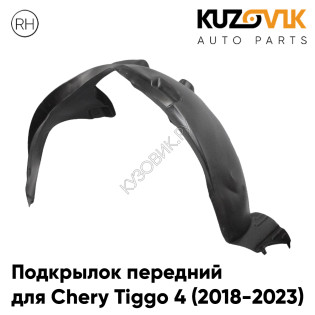 Подкрылок передний правый Chery Tiggo 4 (2018-2023) KUZOVIK