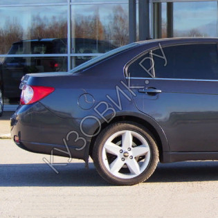 Бампер задний в цвет кузова Chevrolet Epica (2006-2013) 88U - Dark Denim Grey - Серый
