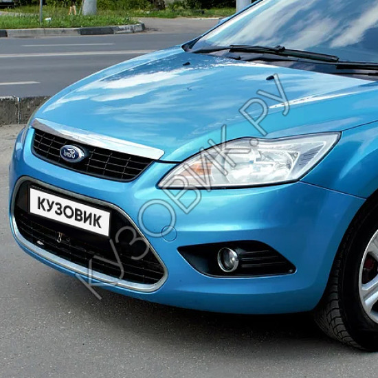 Бампер передний в цвет кузова Ford Focus 2 (2008-2011) рестайлинг