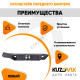 Кронштейн переднего бампера левый Ford Focus 2 (2008-2011) рестайлинг KUZOVIK