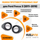 Рамки противотуманных фар Ford Focus 3 (2011-2015) черные (2 шт) комплект