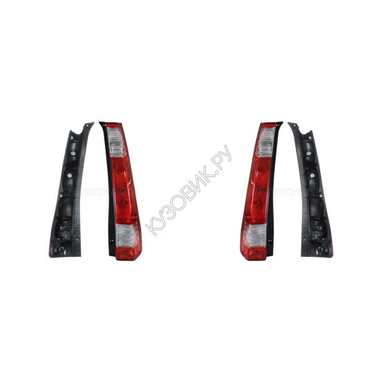 Фонари задние Хонда Срв Honda CR-V 2 (2004-) комплект 2 штуки левый и правый SAT высокое качество