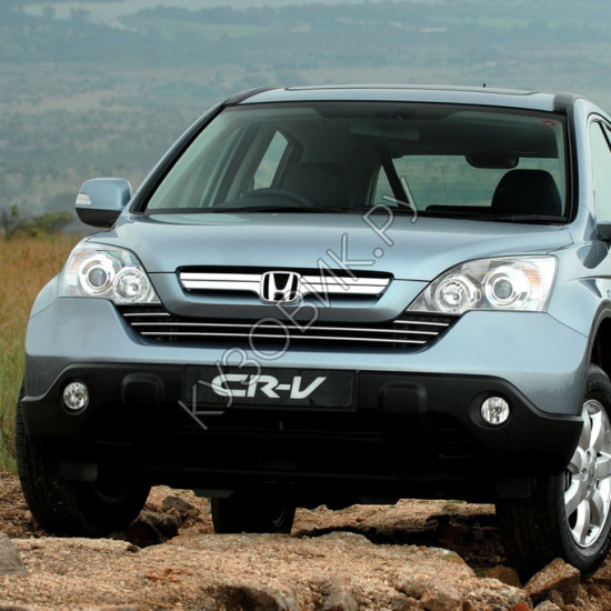 Бампер передний в цвет кузова Honda CR-V 3 (2006-2009)