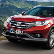 Бампер передний в цвет кузова Honda CR-V 4 (2012-2015)