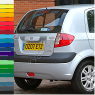 Бампер задний в цвет кузова Hyundai Getz (2005-2011) рестайлинг