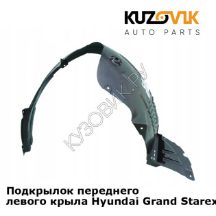 Подкрылок переднего левого крыла Hyundai Grand Starex (2007-2018) KUZOVIK