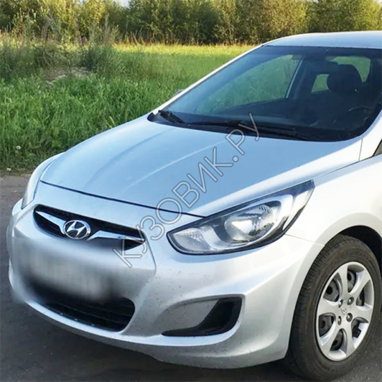 Капот в цвет кузова Hyundai Solaris (2011-2014)