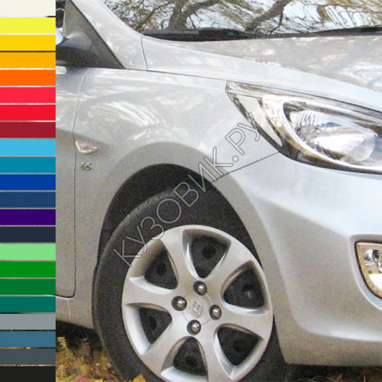 Крыло переднее правое в цвет кузова Hyundai Solaris (2011-2017) Крыло переднее правое в цвет кузова Hyundai Solaris (2011-2017)