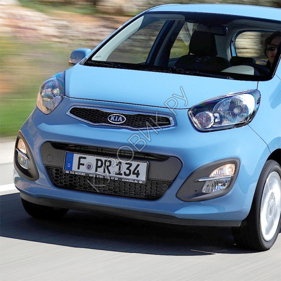 Бампер передний в цвет кузова Kia Picanto 2 (2011-2015) Бампер передний в цвет кузова Kia Picanto 2 (2011-2015)