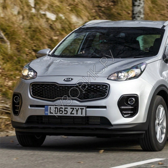 Бампер передний в цвет кузова Kia Sportage 4 (2016-2018)