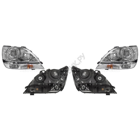 Фары Лексус Рх Lexus RX XU10 (2001-) комплект 2 штуки левая и правая DEPO высокое качество