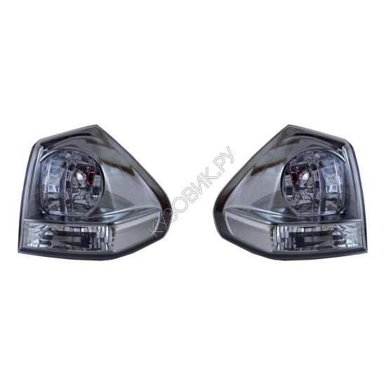 Фонари задние Лексус Рх Lexus RX XU30 (2003-2008) комплект 2 штуки левый и правый EAGLE EYES высокое качество