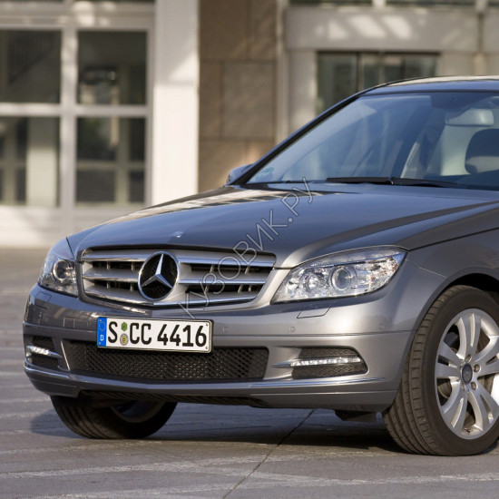 Бампер передний в цвет кузова Mercedes C-Class W204 (2010-) рестайлинг