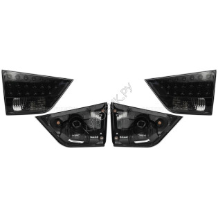 Фонари задние Митсубиси Аутлендер Mitsubishi OutLander 2 XL (2007-2009) комплект 2 штуки левый и правый SAT высокое качество