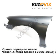 Крыло переднее левое Nissan Almera Classic (2006-2013) седан  KUZOVIK