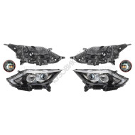 Фары Ниссан Кашкай Nissan Qashqai J11 (2014-) комплект 2 штуки левая и правая TYC высокое качество