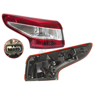 Фонарь задний NISSAN QASHQAI 14-17 лев SAT