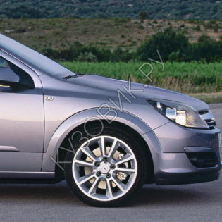 Крыло переднее правое в цвет кузова Opel Astra H (2004-2014)
