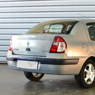 Бампер задний в цвет кузова Renault Symbol 1 (2001-2008)