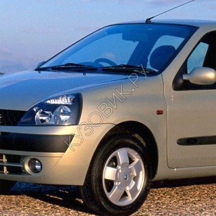 Крыло переднее левое в цвет кузова Renault Symbol 1 (2001-2008)