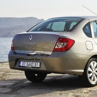 Бампер задний в цвет кузова Renault Symbol 2 (2008-2012)