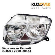 Фара левая Renault Duster (2010-2015) KUZOVIK