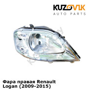 Фара правая Renault Logan (2009-2015) KUZOVIK