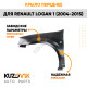 Крыло переднее левое Renault Logan (2004-2015) KUZOVIK
