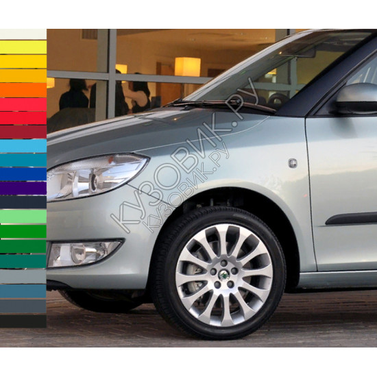 Крыло переднее левое в цвет Skoda Fabia 2 / Roomster (2007-2014) Крыло переднее левое в цвет Skoda Fabia 2 / Roomster (2007-2014)