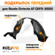 Подкрылок передний правый Skoda Octavia A7 (2013-2020) KUZOVIK