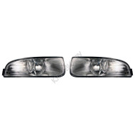 Фары противотуманные Шкода Суперб Skoda Superb B6 (2008-2015) комплект 2 штуки левая и правая SAT высокое качество