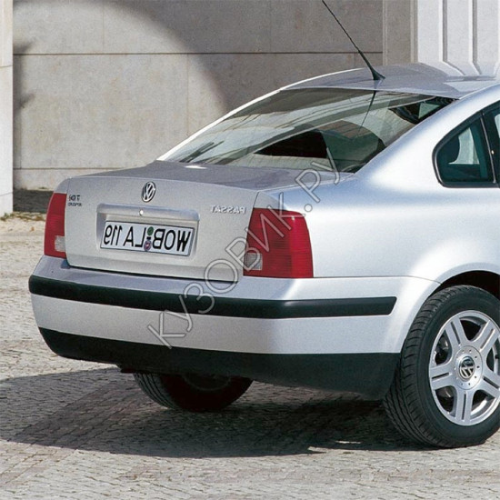 Бампер задний в цвет кузова Volkswagen Passat B5 (1996-2000) седан