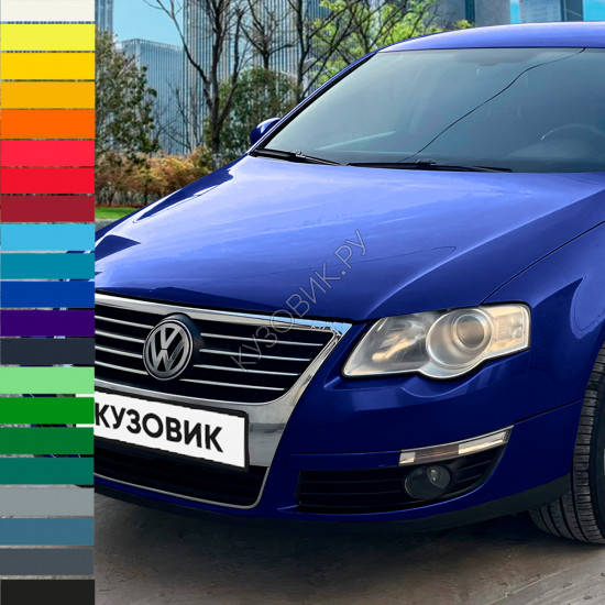 Бампер передний Volkswagen Passat B6 (2005-2011) без отверстий под омыватели и парктроники Бампер передний Volkswagen Passat B6 (2005-2011) без отверстий под омыватели и парктроники
