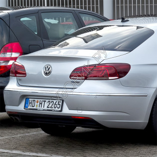 Бампер задний в цвет кузова Volkswagen Passat CC (2012-2017) рестайлинг с отв под парктроники