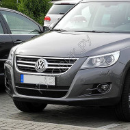 Бампер передний в цвет кузова Volkswagen Tiguan 1 (2007-2011) с отв под омыватели и парктроники